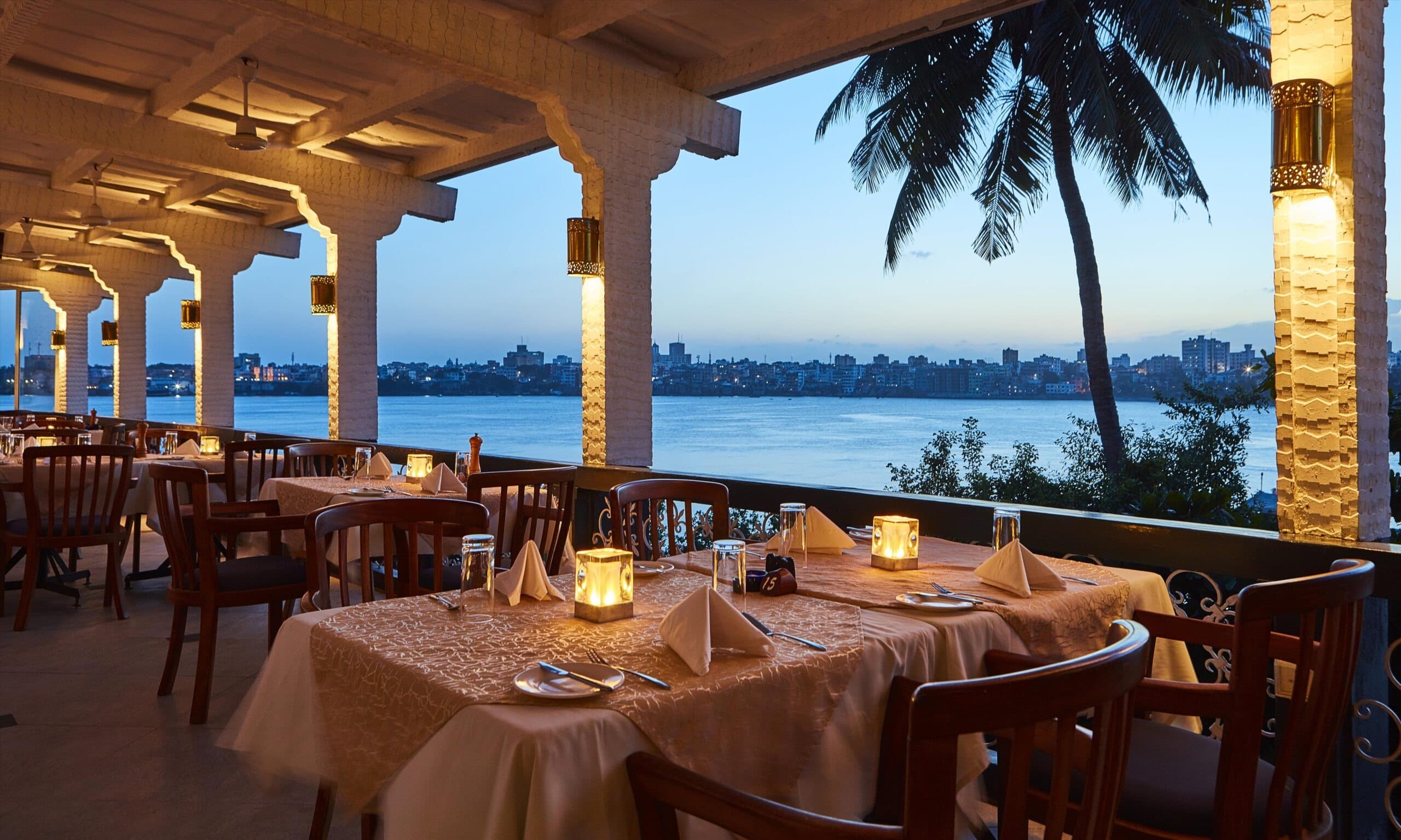 Chef preparing coastal Kenyan seafood at Ziwa La Ladha