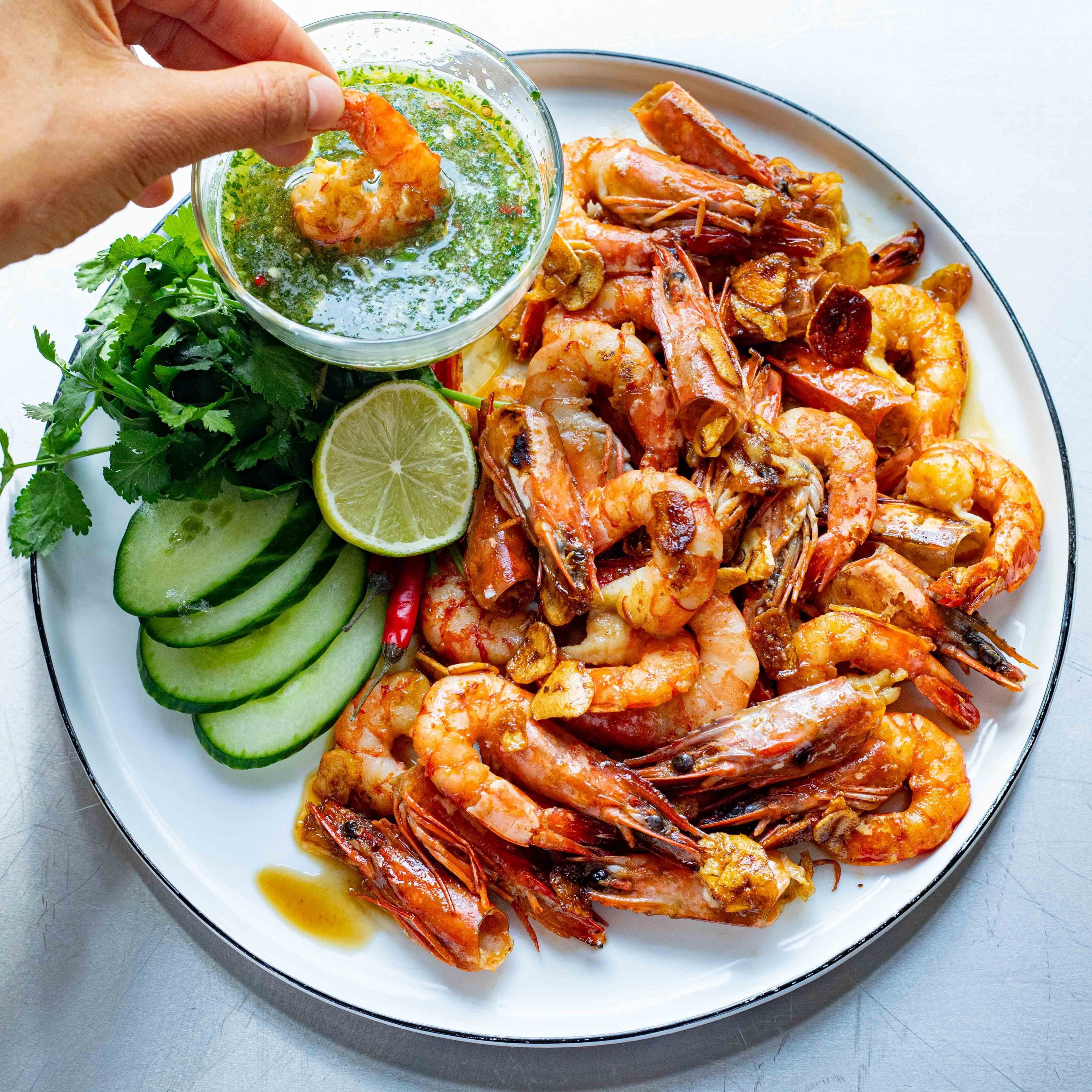 Garlic Prawns